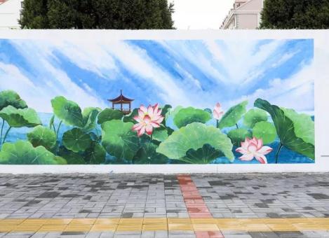 大新墙绘施工材料制作工艺说明