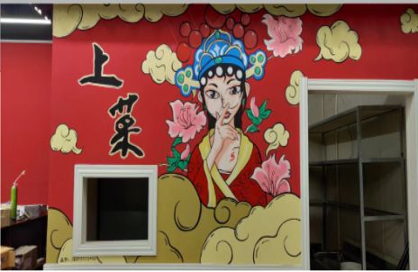 大新墙体彩绘的发展和应用