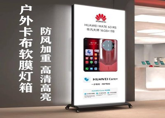 大新户外防水灯箱的应用特点及适用范围。