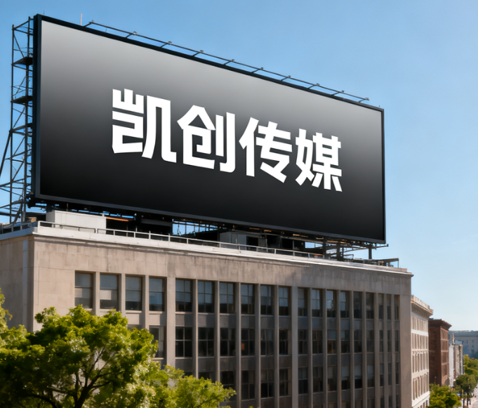 大新户外广告牌的设计与制作